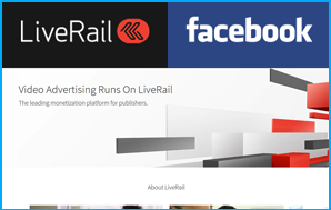 Facebook compra LiveRail, la «start-up» de vídeos publicitarios. cover image